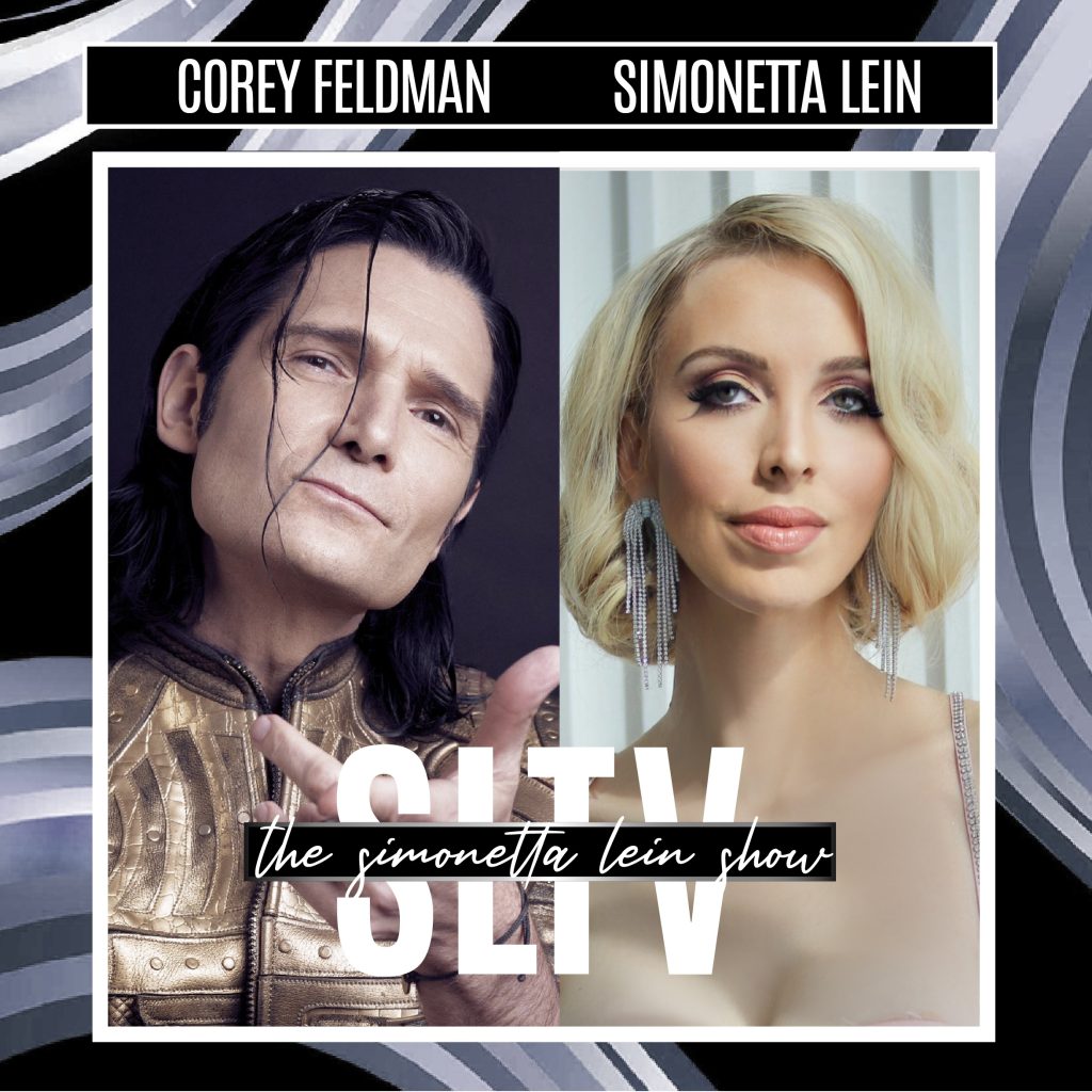 Corey Feldman Guests On The Simonetta Lein Show On SLTV