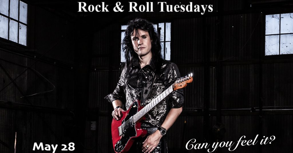 Rocky Kramer’s Rock & Roll Tuesdays Presents “Can You Feel It” On Tuesday May 28th, 2024, 7 PM PT on Twitch