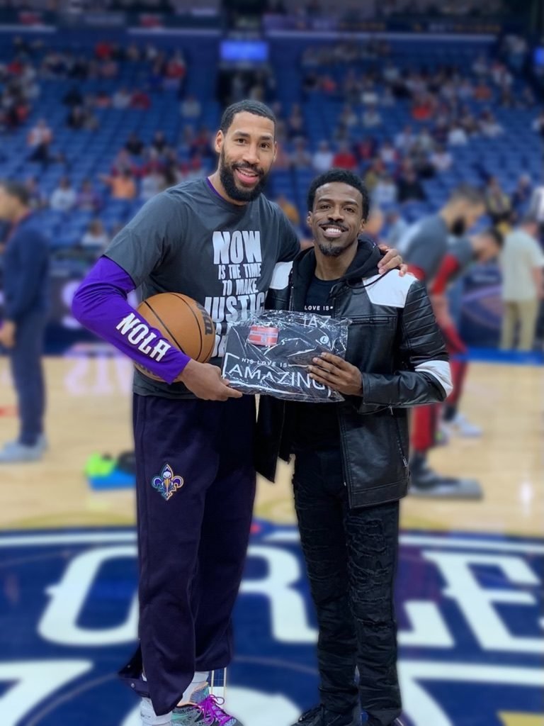 NBA player Garrett Temple supports The Amazing Love Movement - Photo: Eye Wander