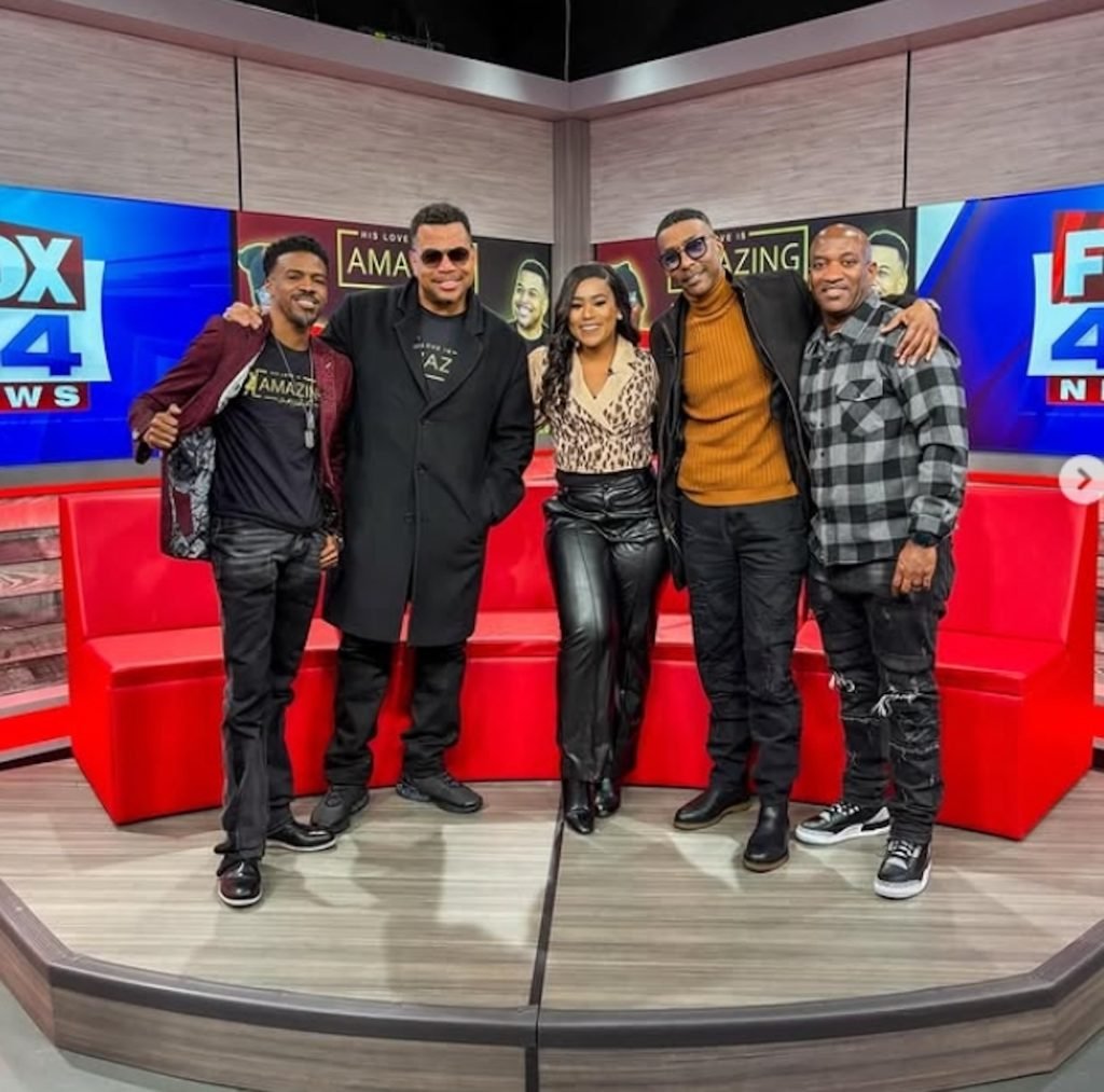 (l to r) Apostle Mardia Scott Actor Omar Gooding, Fox44 Sydney Simone, Actor Miguel A. Nunez Jr., and Baton Rouge Councilman (District 6) Cleve Dunn Jr. - Photo: Eye Wander